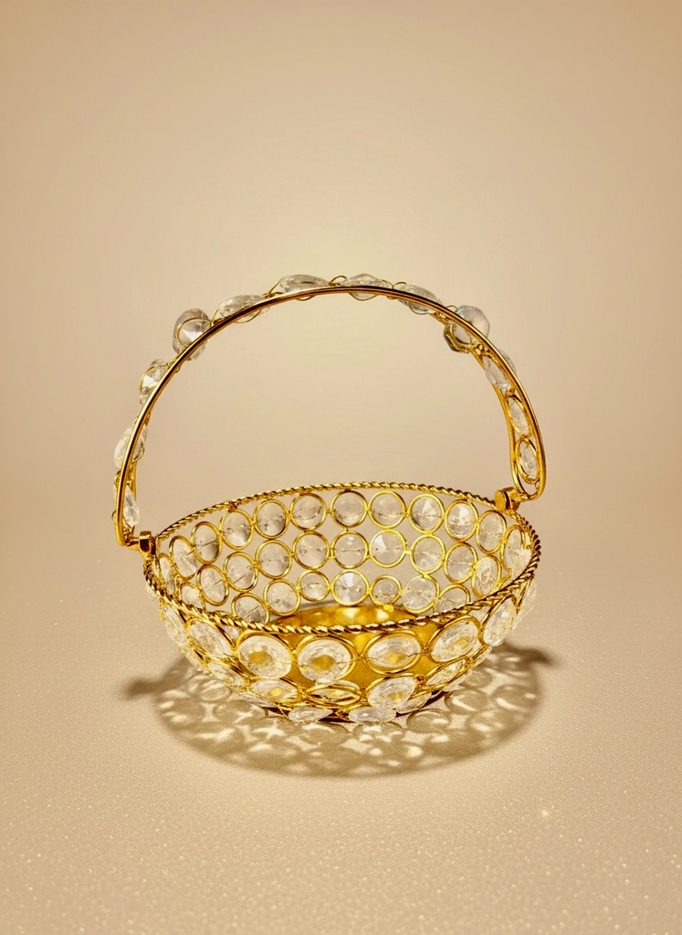[SD058] Iron Crystal Basket - [SD058] 