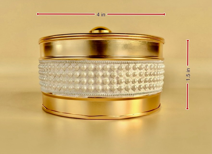 [SD111] Brass Moti Box - [SD111] (1 No)