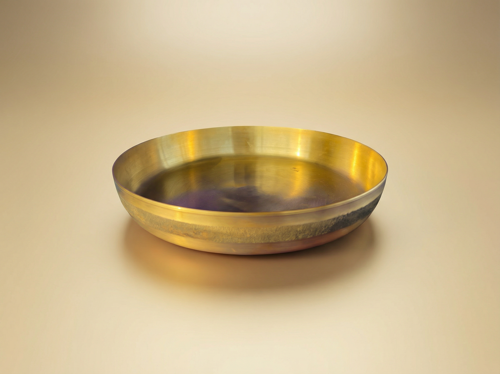 [SD034] Bronze/Kansa Dinner Plate - [SD034]